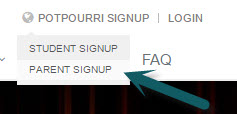 Quiz Bowl Challenge Parent Signup
